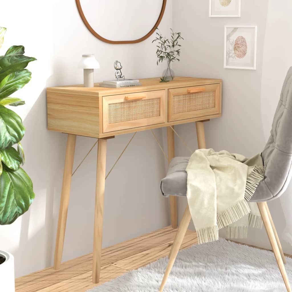 furnicato Konsolentisch Braun 80x30x75 cm Massivholz günstig online kaufen