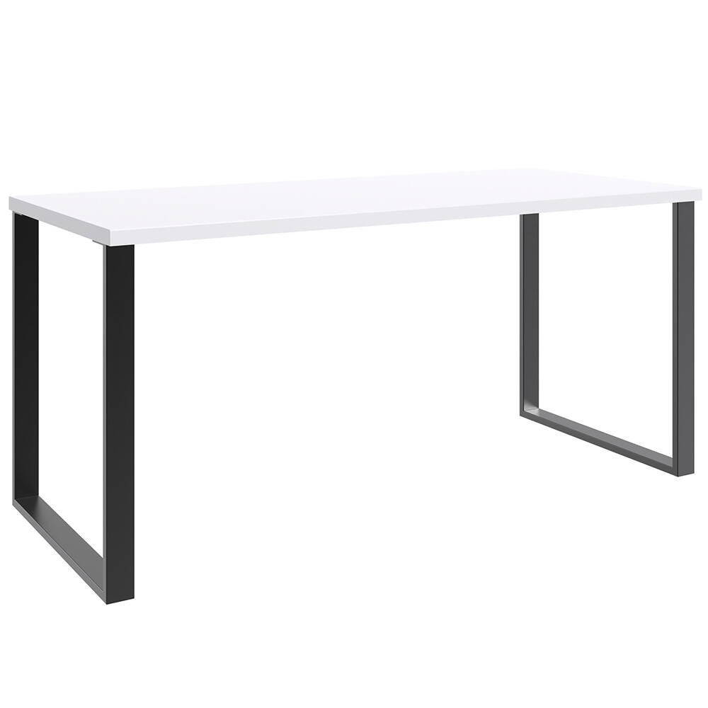 Schreibtisch 159cm in weiß, HILLSTON-43 günstig online kaufen