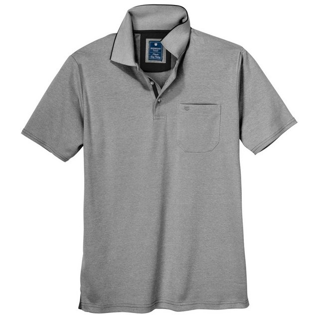 Redmond Poloshirt Redmond "Wash & Wear" XXL Poloshirt grau melange günstig online kaufen