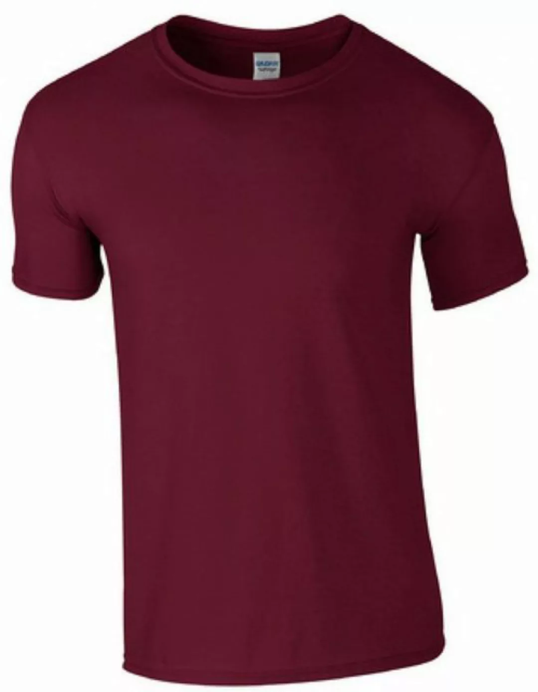 Gildan Rundhalsshirt Softstyle Herren T-Shirt modischer Kragen günstig online kaufen