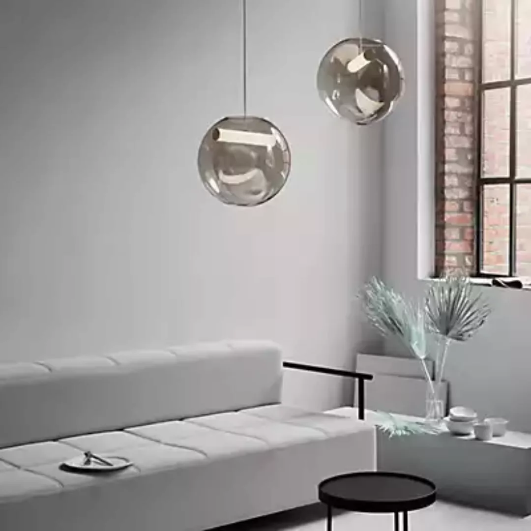 Northern Reveal LED-Hängeleuchte Rauchglas Ø 35 cm günstig online kaufen