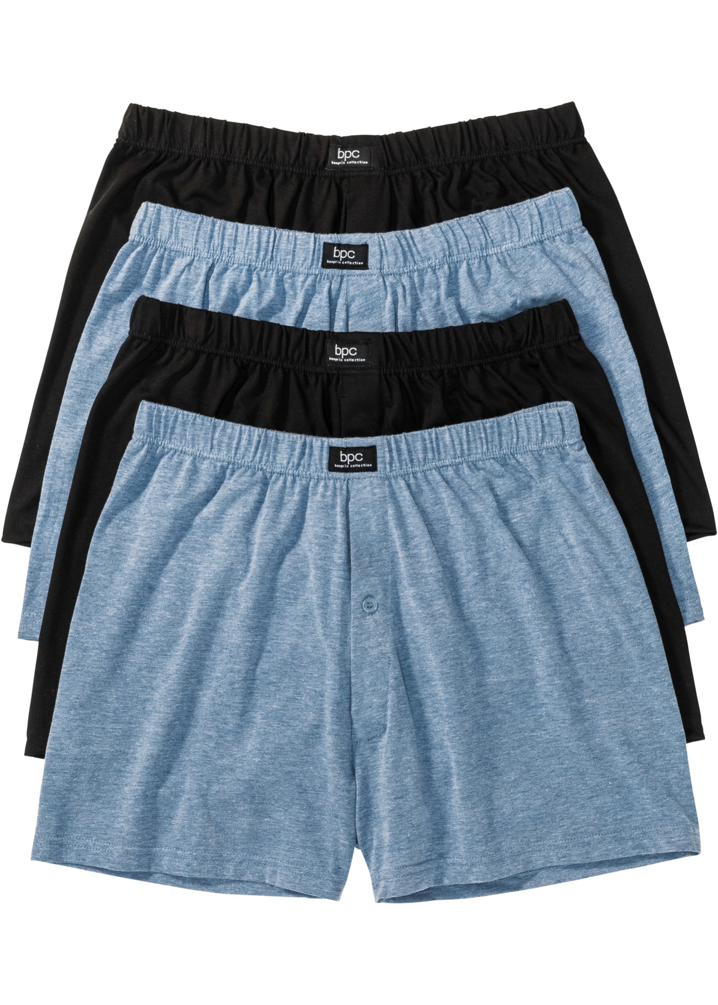 Lockere Jersey Boxershorts (4er Pack) günstig online kaufen