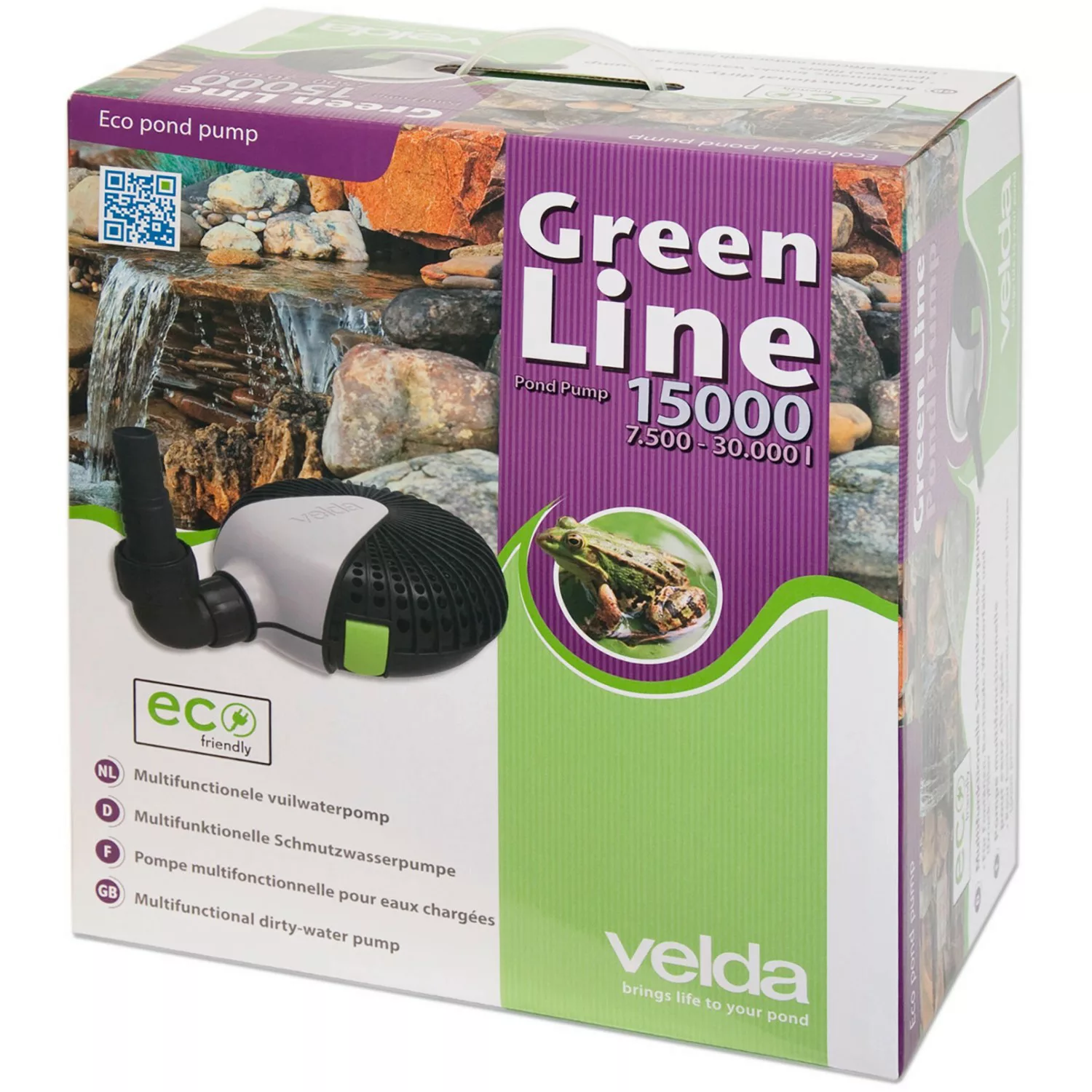 Velda Teichpumpe Green Line 15.000 Liter günstig online kaufen