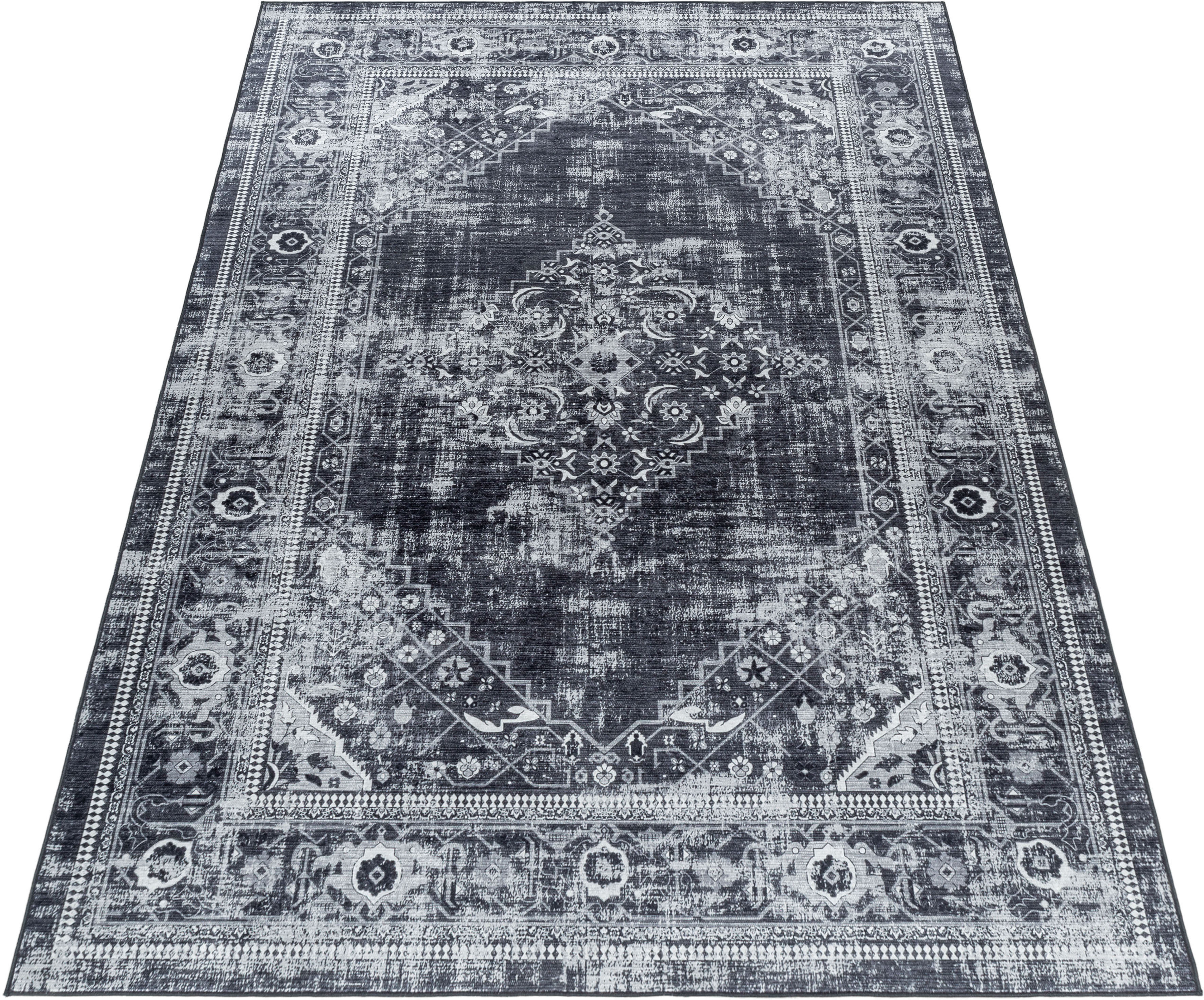 Ayyildiz Teppiche Teppich »FIESTA 4301«, rechteckig, 6 mm Höhe, Läufer, pfl günstig online kaufen