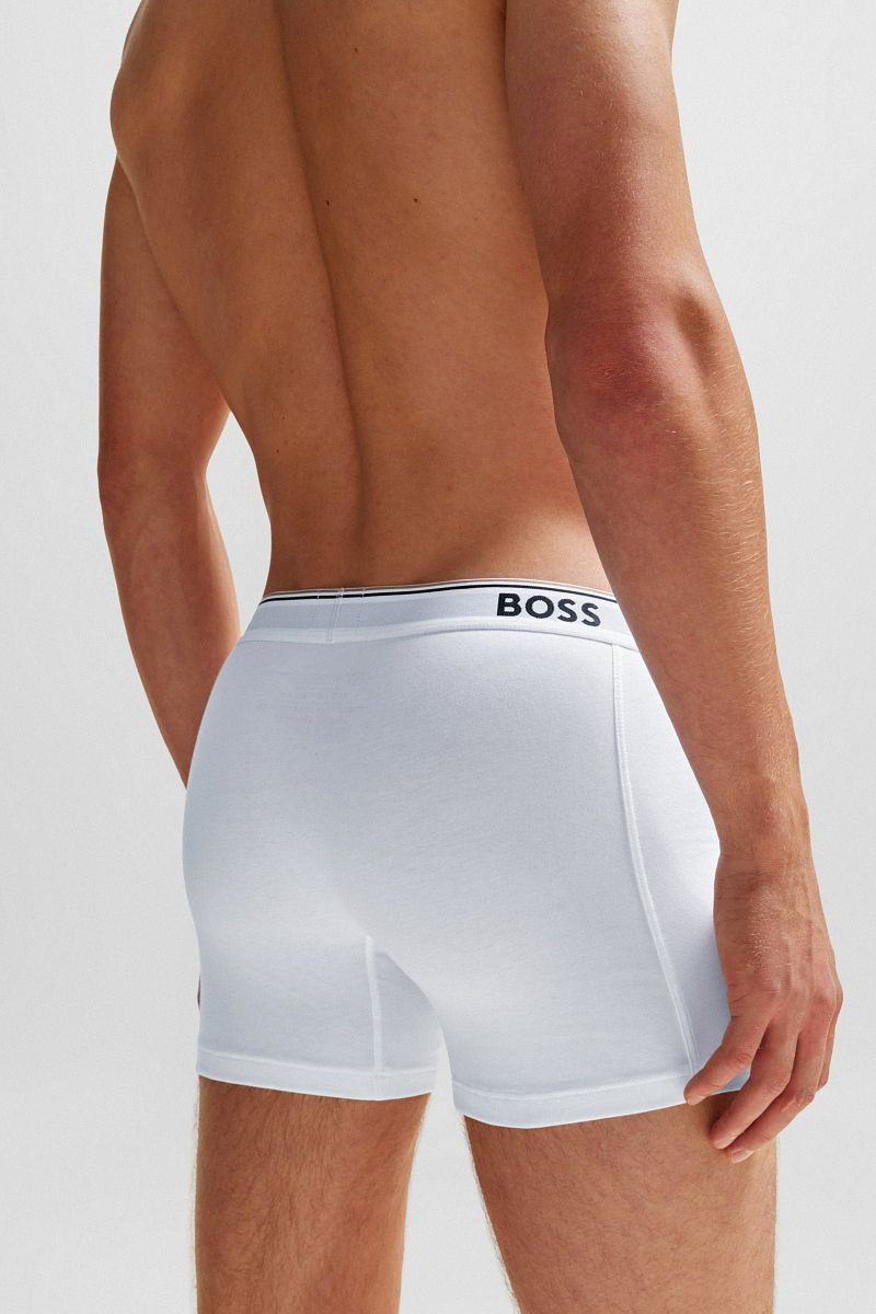 BOSS Shorts Power 3er-Pack Weiß - Größe M günstig online kaufen