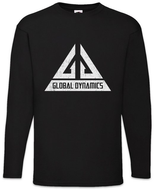 Urban Backwoods Langarmshirt Vintage Global Dynamics GD Logo Langarm T-Shir günstig online kaufen