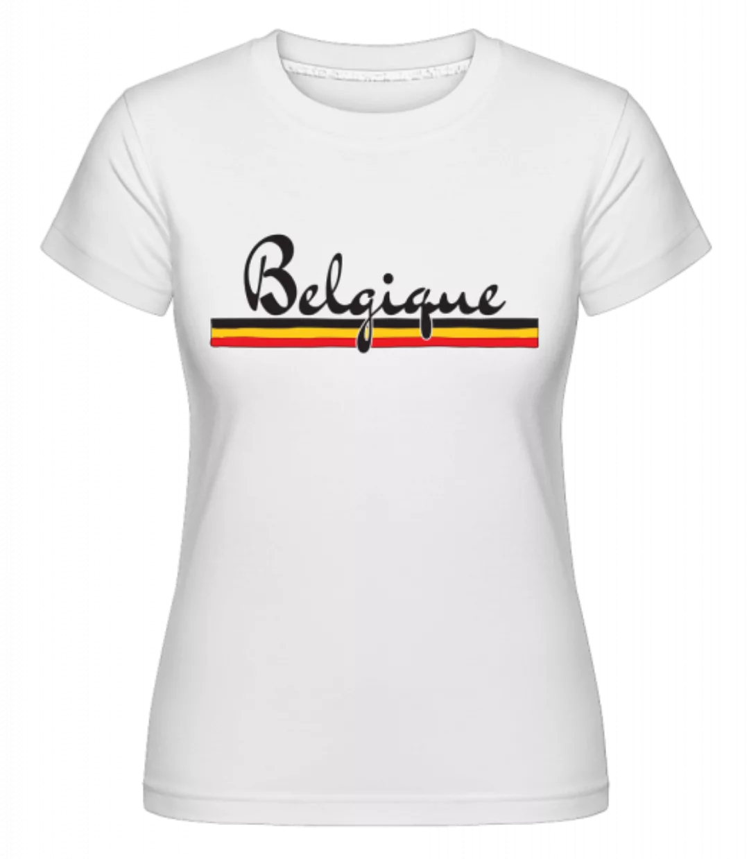 Fußball Belgien · Shirtinator Frauen T-Shirt günstig online kaufen