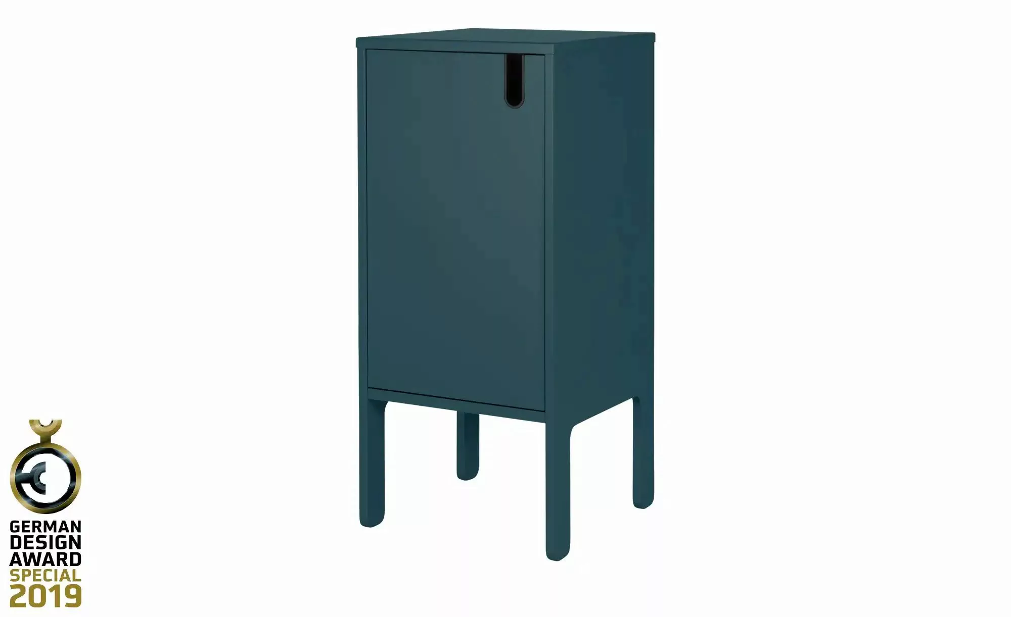 Kommode  Uno ¦ blau ¦ Maße (cm): B: 40 H: 89 T: 40 Kommoden & Sideboards > günstig online kaufen