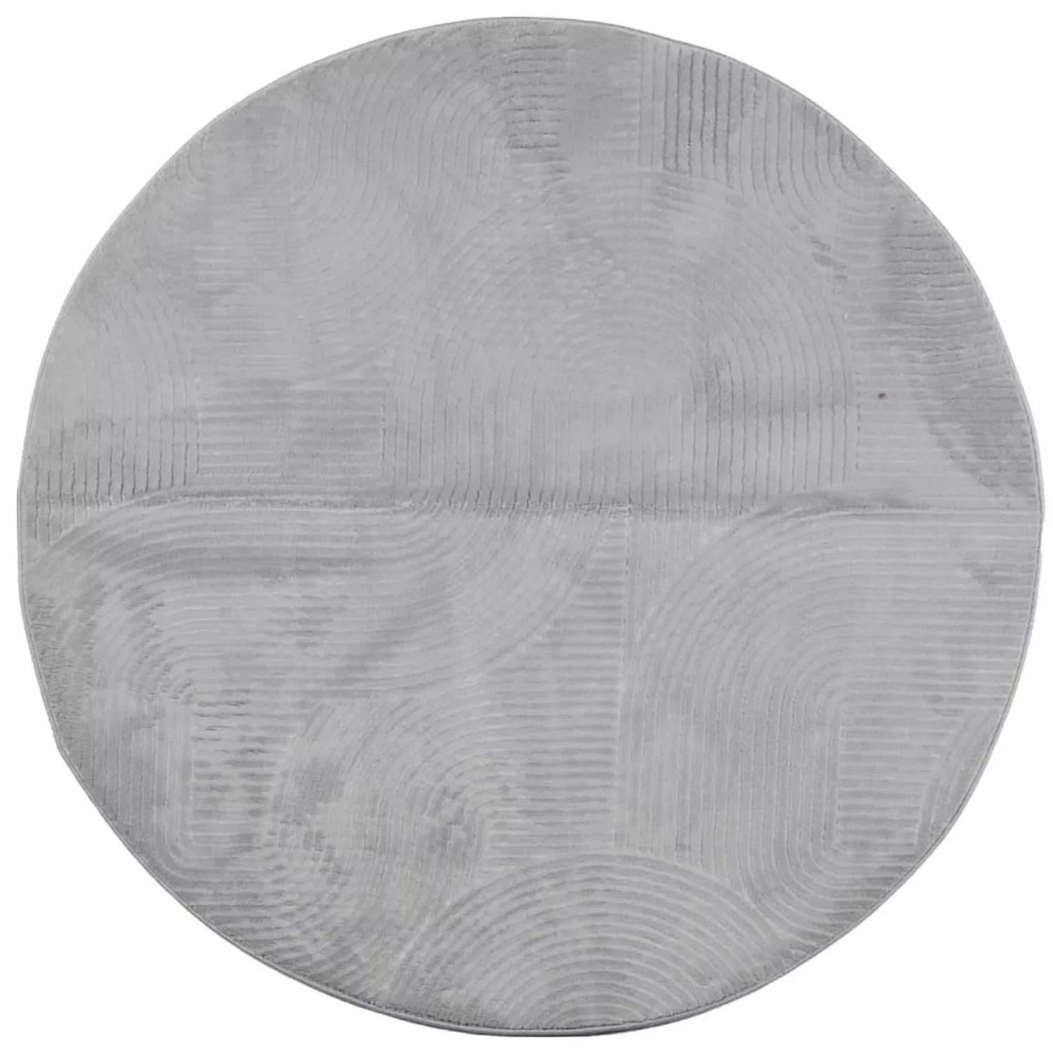 vidaXL Teppich Iza Kurzflor Skandinavischer Look Grau  100 Cm 1946860 günstig online kaufen