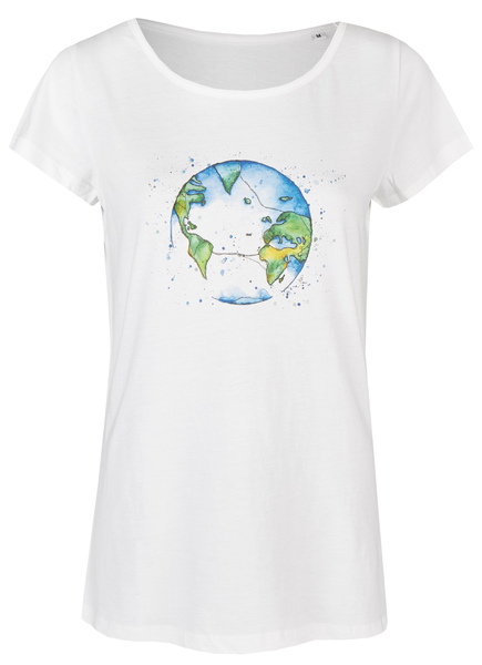 Basic Bio T-shirt Nr.2 (Ladies) Bubble Earth günstig online kaufen