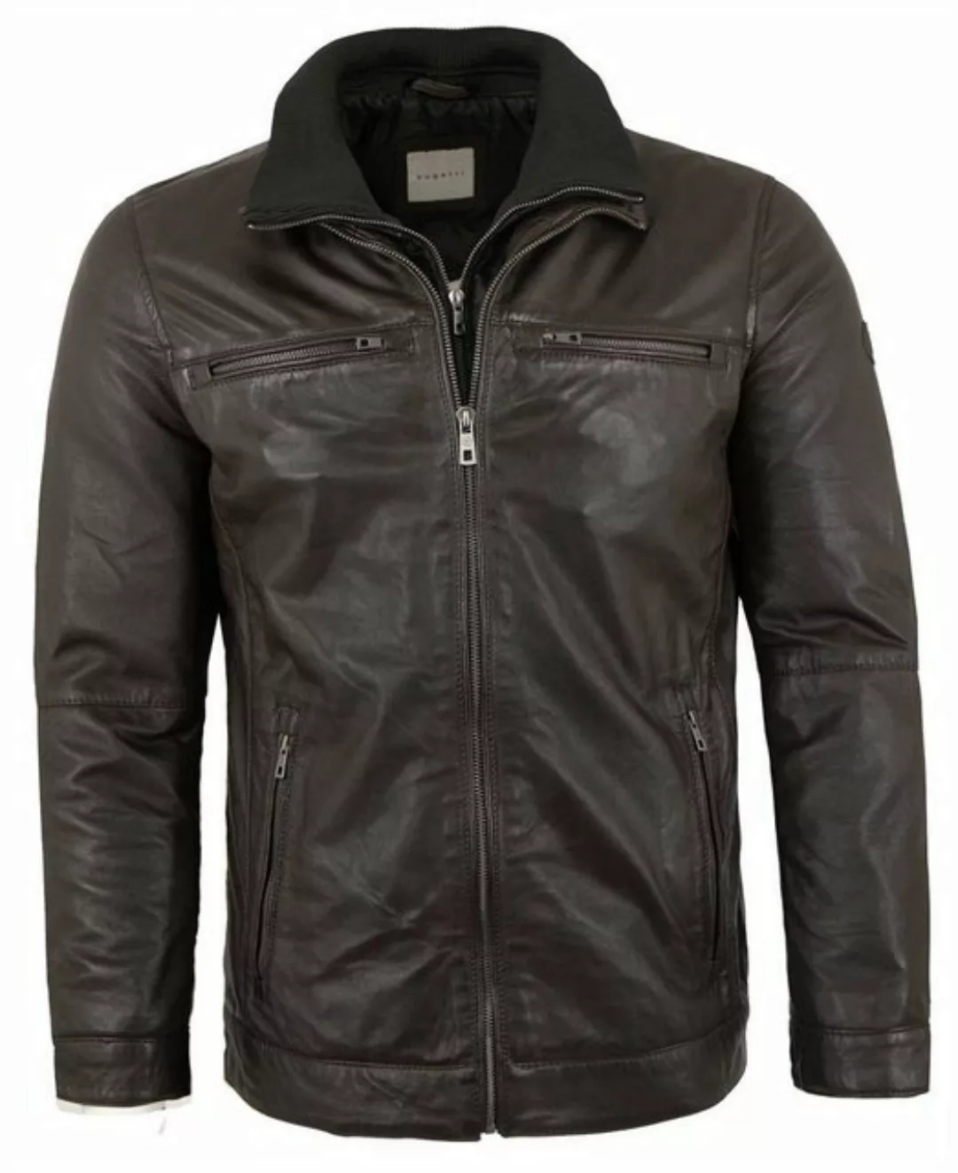 bugatti Lederjacke BGT-383/M Bugatti - Herren Echtleder Lederjacke Lammnapp günstig online kaufen