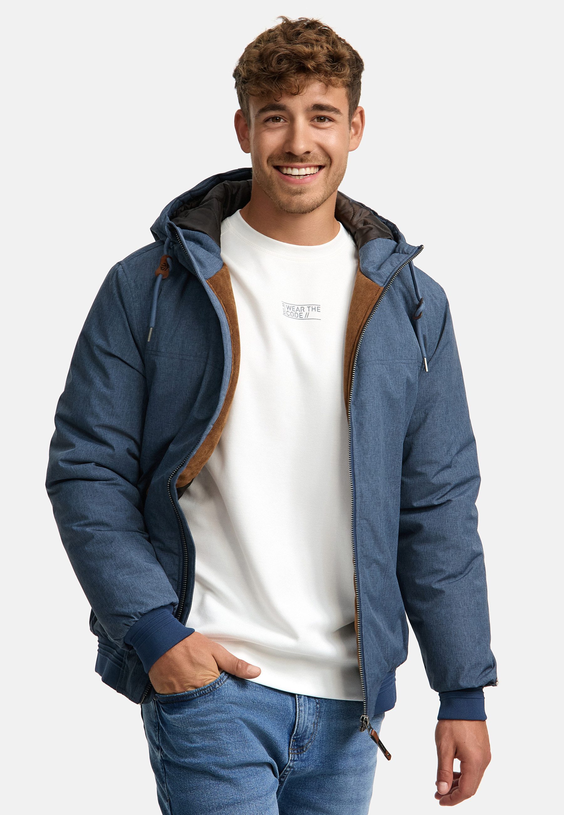 Indicode Sommerjacke INPeshastin Kapuze mit Tunnelzug günstig online kaufen