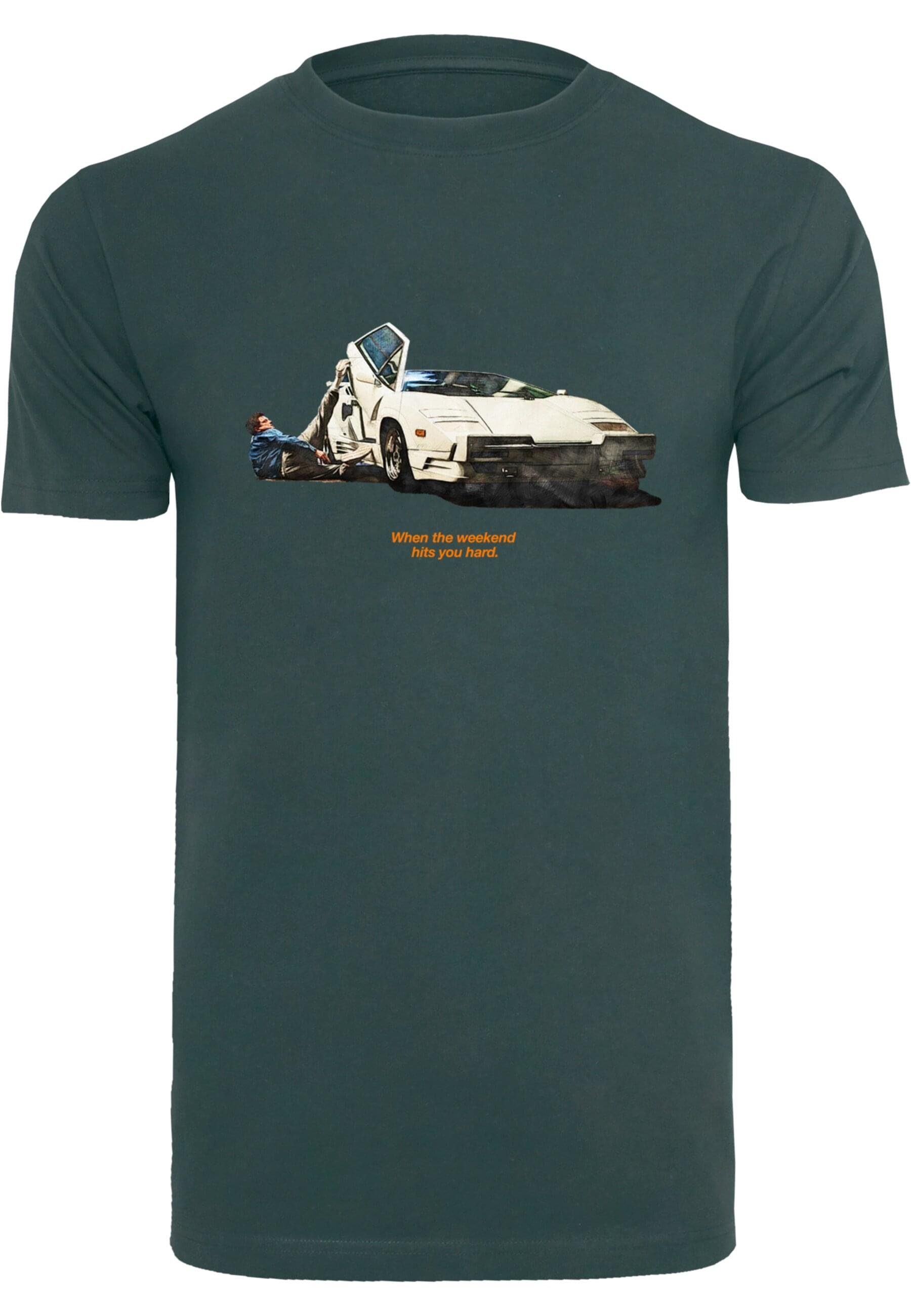 MisterTee T-Shirt "MisterTee Herren Weekend Wolf Tee", (1 tlg.) günstig online kaufen