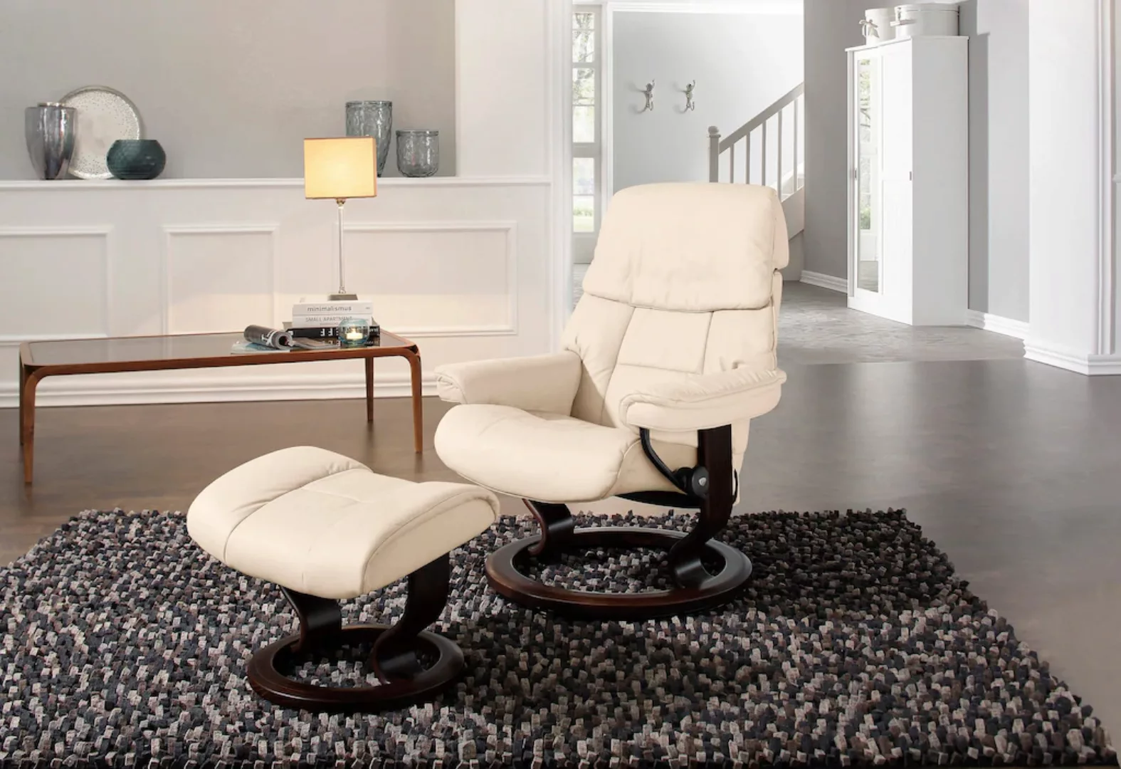 Stressless® Relaxsessel »Ruby«, (Set, Relaxsessel mit Hocker), mit Classic günstig online kaufen