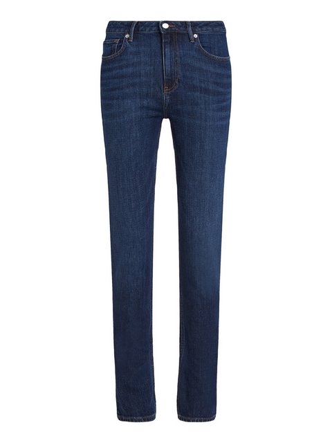 Tommy Hilfiger Slim-fit-Jeans SLIM CIGARETTE HW A DARK BLUE mit Tommy Hilfi günstig online kaufen
