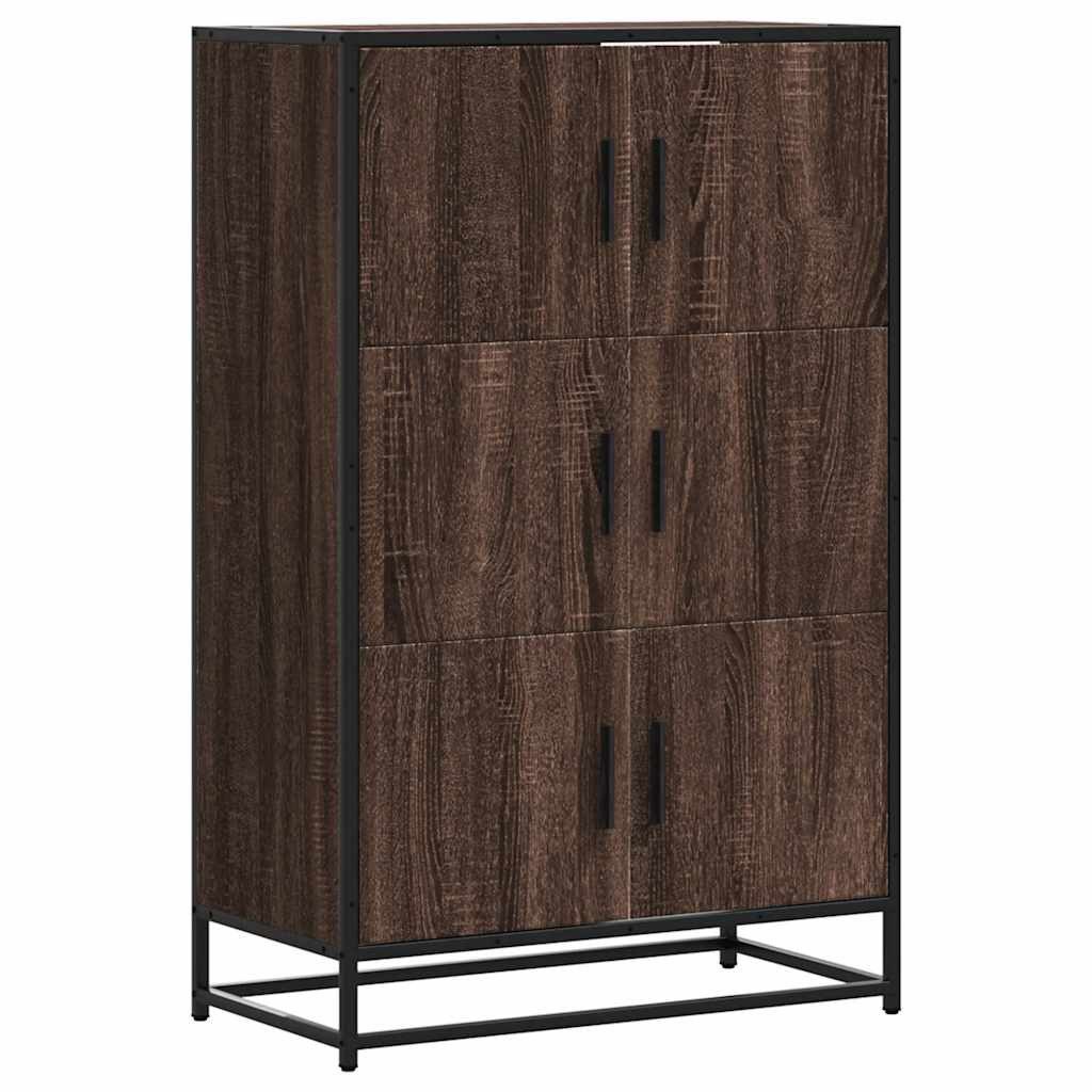 vidaXL Highboard Highboard Braun Eichen-Optik 68x35x106,5cm günstig online kaufen