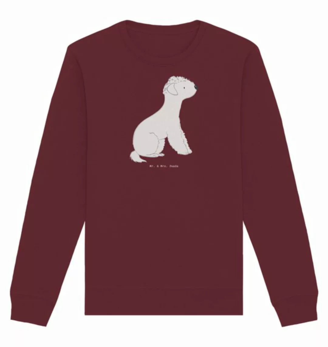 Mr. & Mrs. Panda Longpullover Größe XL Bedlington Terrier Moment - Burgundy günstig online kaufen