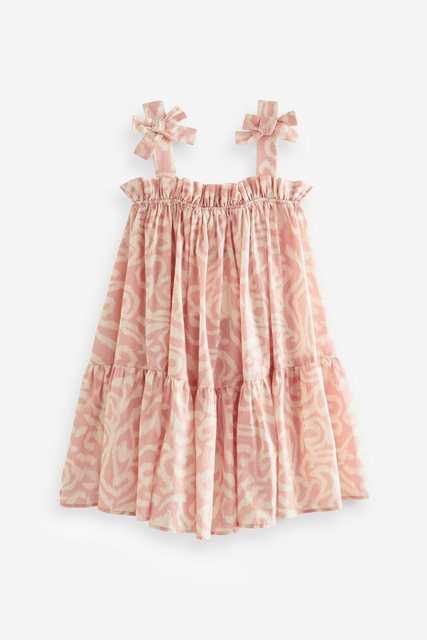 Next Sommerkleid Kleid mit gebundenen Trägern (1-tlg) günstig online kaufen