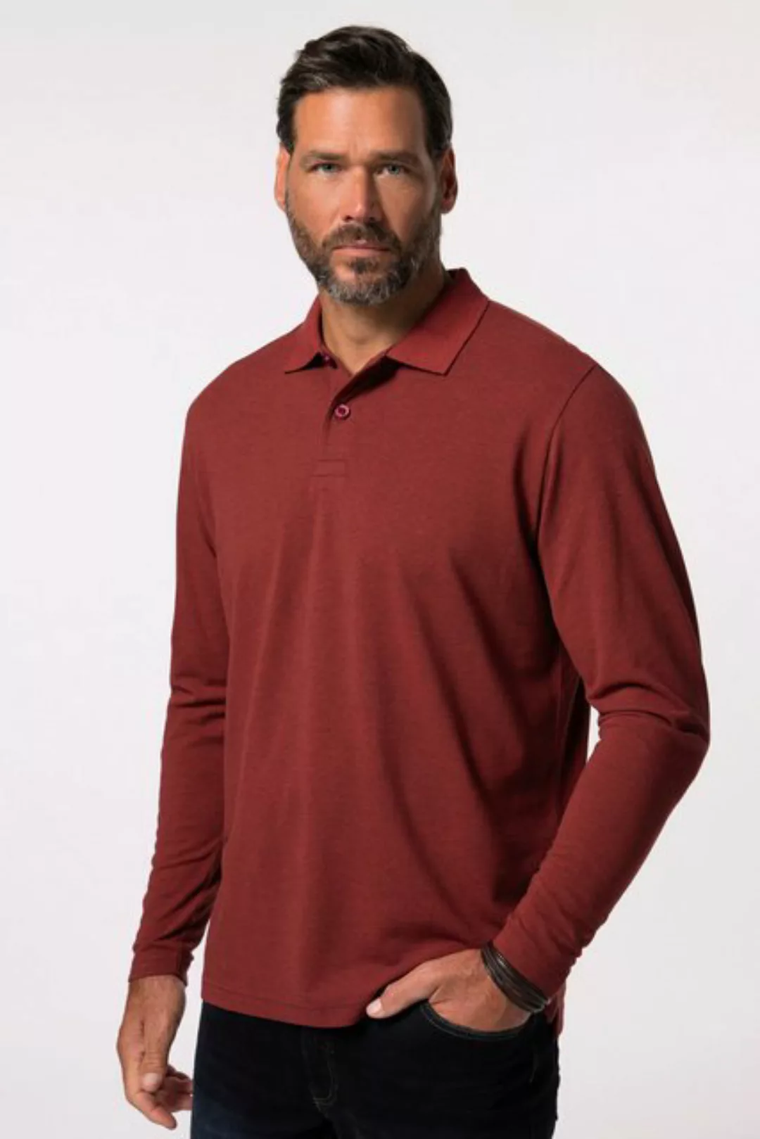 JP1880 Poloshirt JP1880 Poloshirt Basic Langarm Piqué bis 8 XL günstig online kaufen