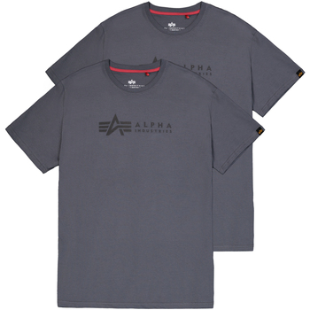 Alpha Industries T-Shirt "Alpha Label T-Shirt 2 Pack T-Shirt" günstig online kaufen