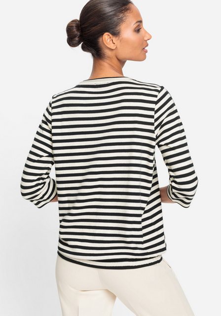 Olsen Rundhalspullover Sweatshirt Long Sleeves günstig online kaufen