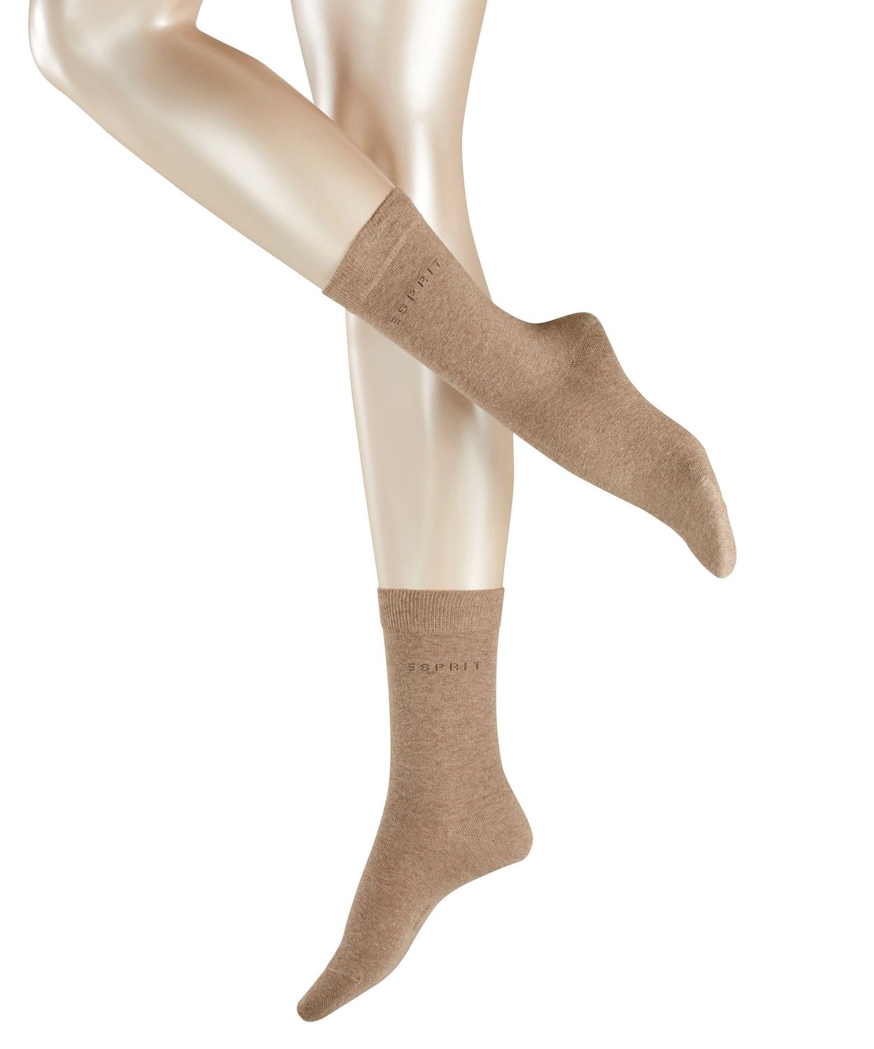 Esprit Damen Socken Uni 2er Pack günstig online kaufen