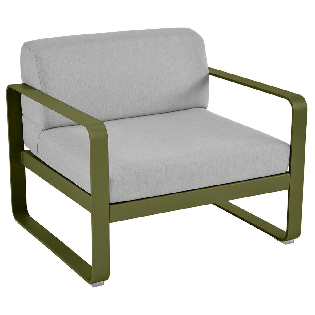 Bellevie Lounge-Sessel Outdoor D3 Pesto 79 Flanellgrau günstig online kaufen