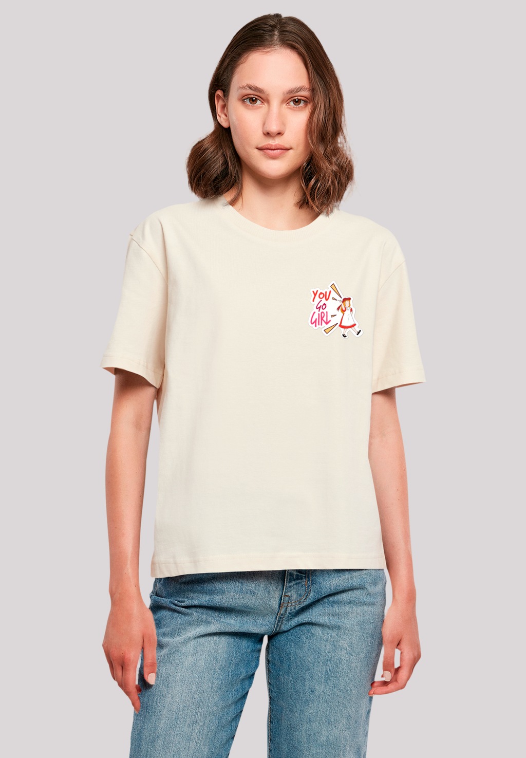 F4NT4STIC T-Shirt "Alice im Wunderland You Go Girl", Retro, Heroes of Child günstig online kaufen