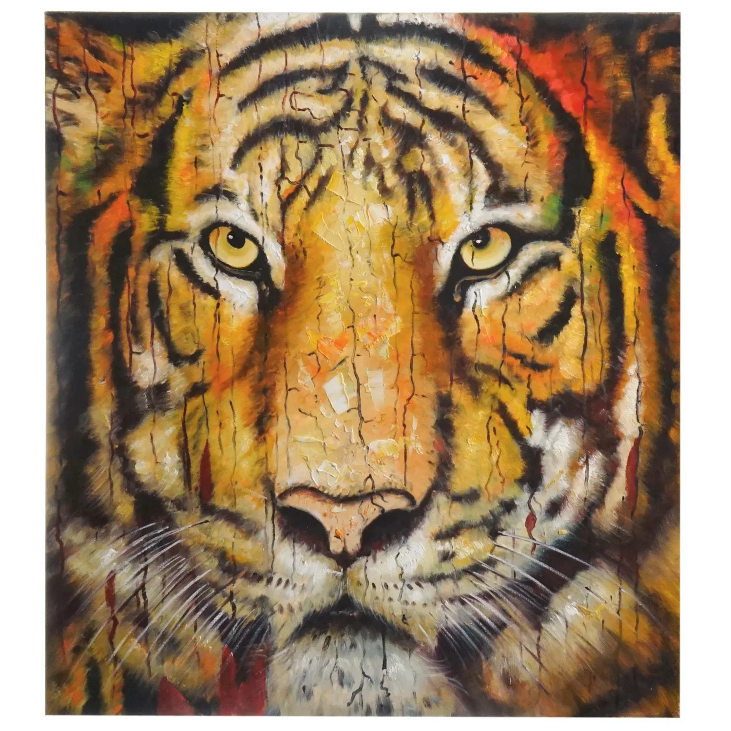 MCW Ölgemälde Tiger Handgemalt günstig online kaufen