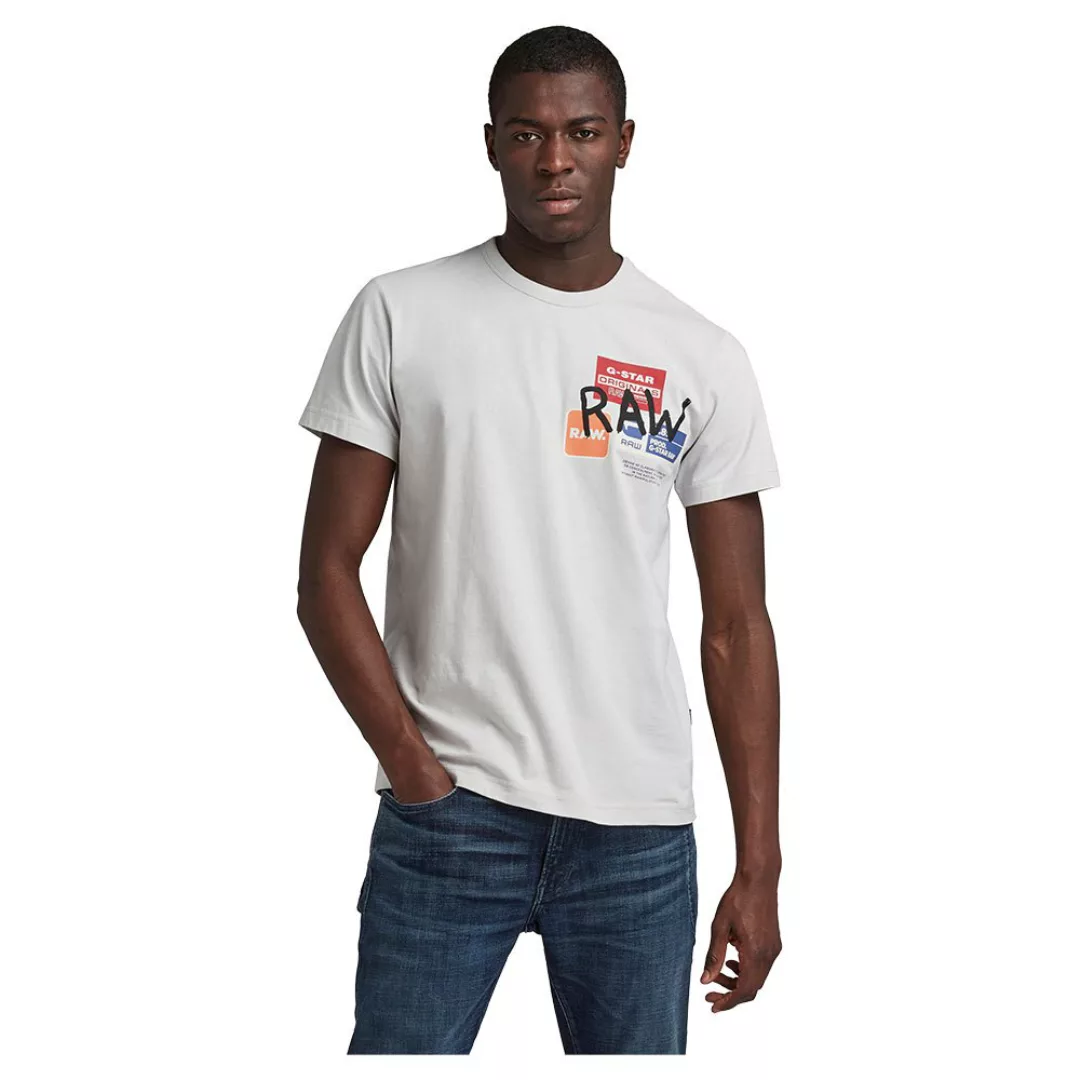 G-star Multi Graphic Kurzarm Rundhals T-shirt M Micro Chip günstig online kaufen