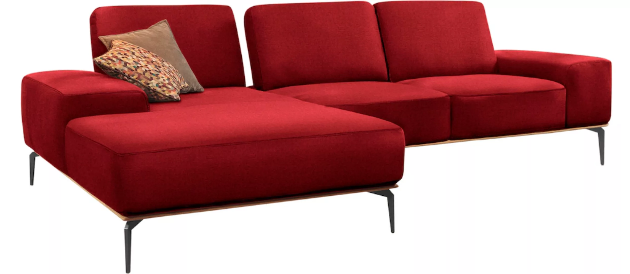 W.SCHILLIG Ecksofa "run, Designsofa mit tollem Sitzkomfort, bequem, L-Form" günstig online kaufen