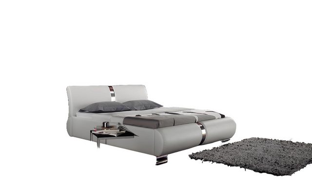 Xlmoebel Bett Neues Designer-Doppelbett aus Leder für das Schlafzimmer. (Be günstig online kaufen