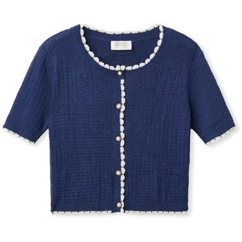 Compania Fantastica  Damenmantel COMPAÑIA FANTÁSTICA Cardigan 10302 - Navy günstig online kaufen