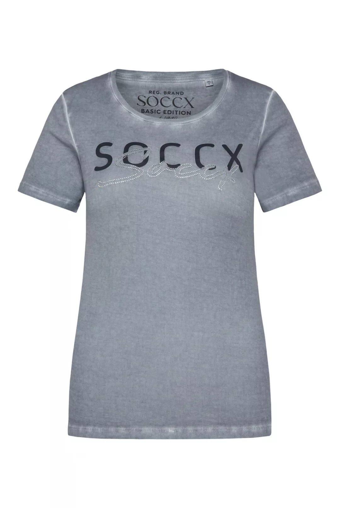 SOCCX Rundhalsshirt, aus Baumwolle günstig online kaufen