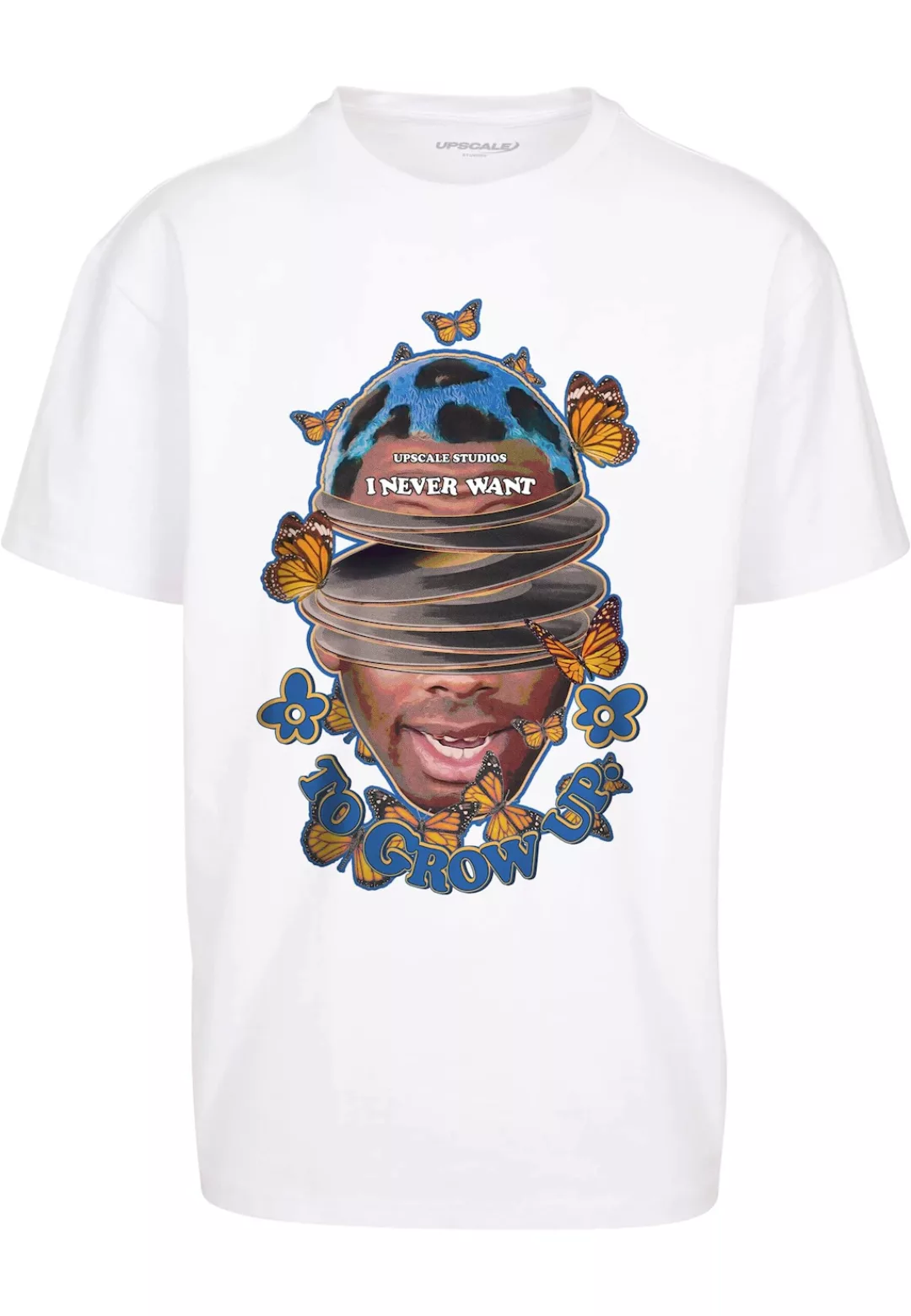 Upscale by Mister Tee T-Shirt "Upscale by Mister Tee Männer Grow Up Oversiz günstig online kaufen