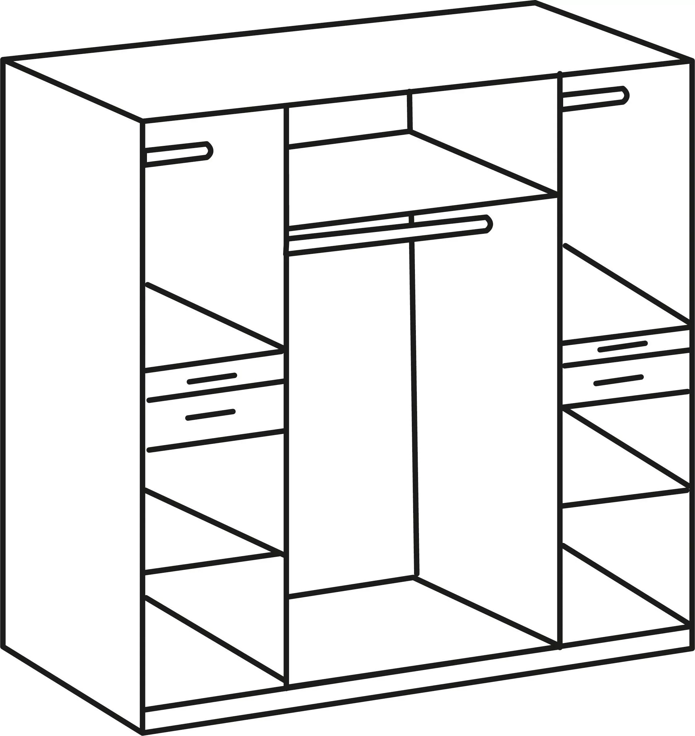 Wimex Kleiderschrank "Koblenz", mit Accessoire-Schubkästen günstig online kaufen