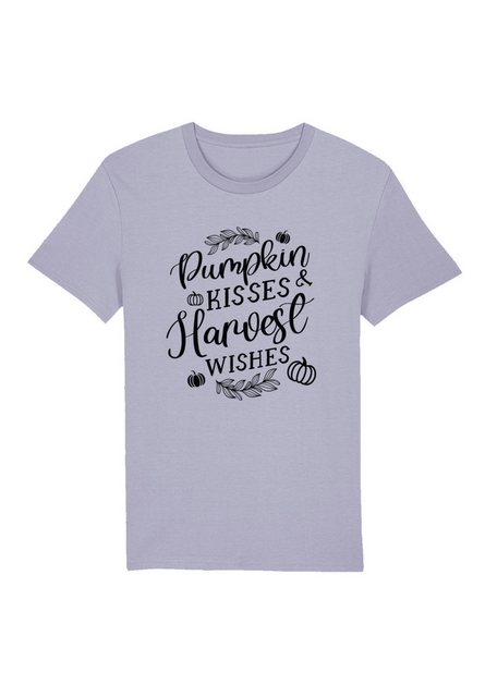 F4NT4STIC T-Shirt Pumpkin kisses Harves wishes Premium Qualität, Halloween, günstig online kaufen