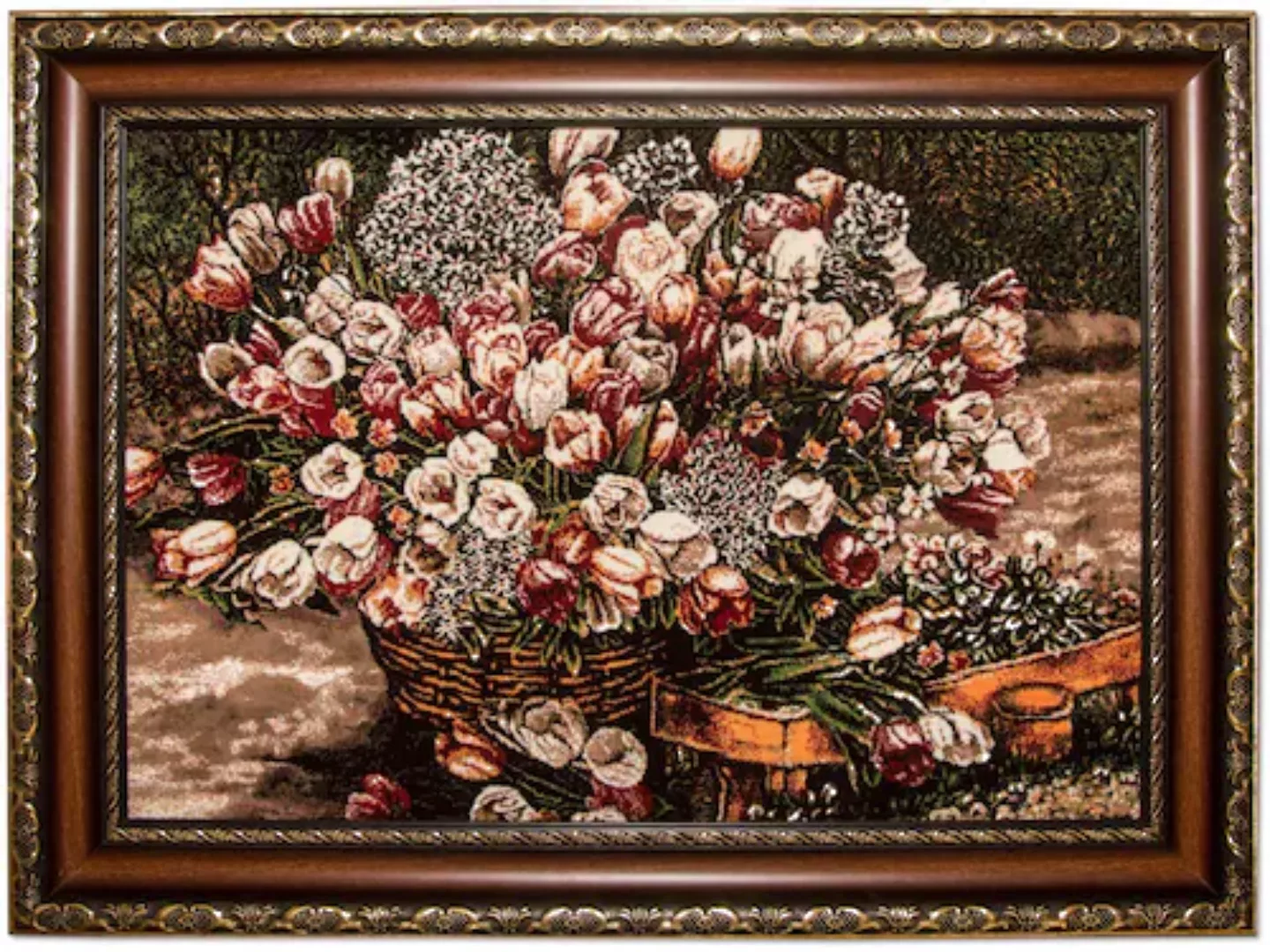 morgenland Wandteppich »Bild-Teppich Figurativ 82 x 64 cm«, rechteckig, bes günstig online kaufen