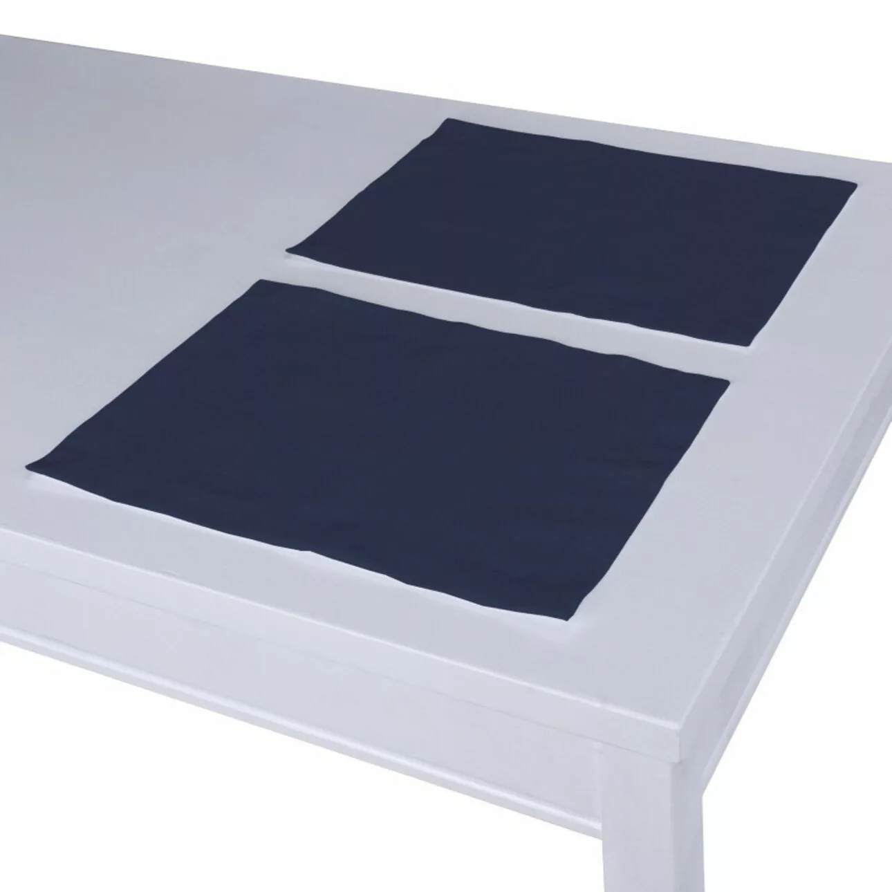 Tischset 2 Stck., marinenblau, 30 x 40 cm, Quadro (136-04) günstig online kaufen