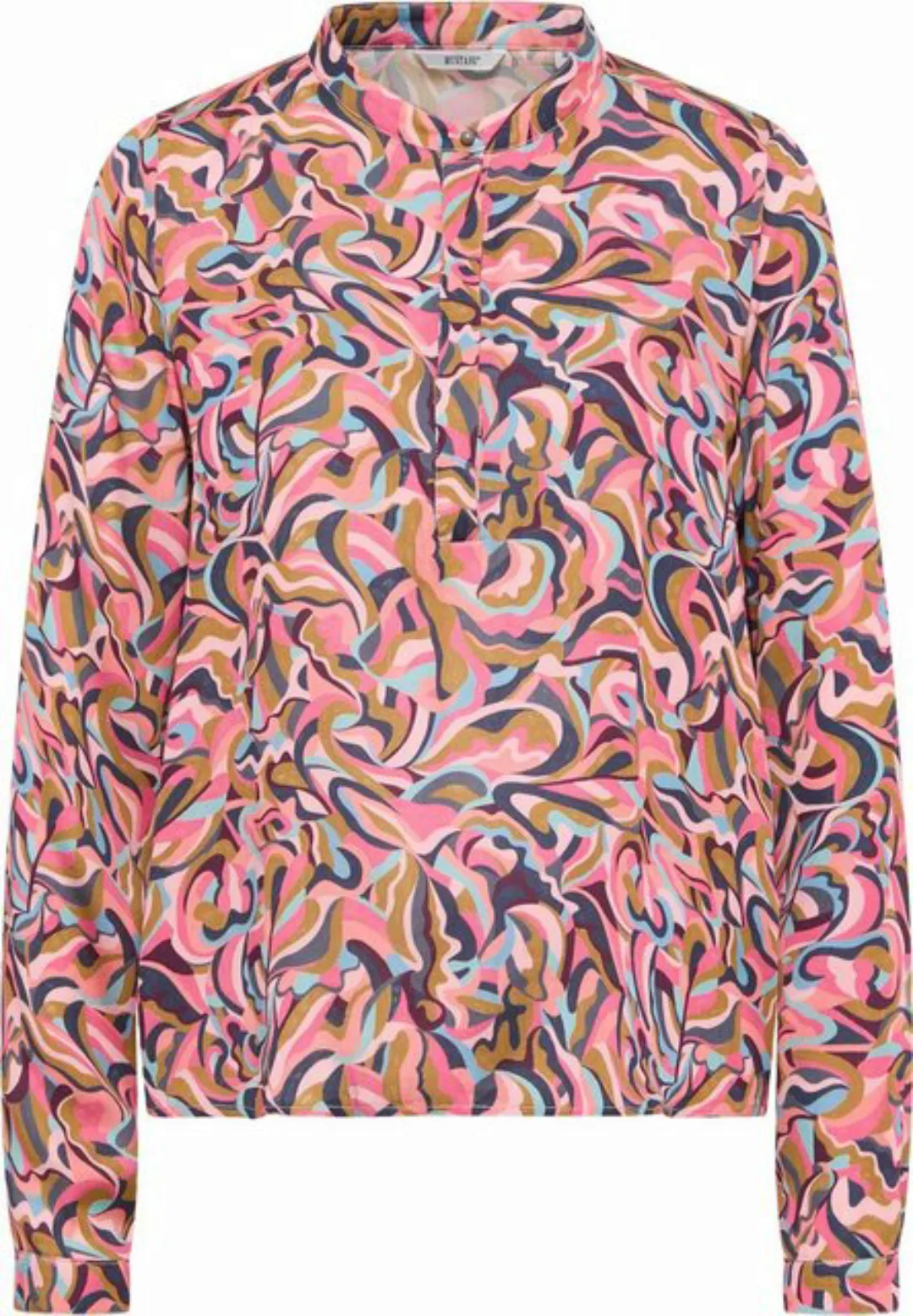 MUSTANG Langarmbluse Bluse günstig online kaufen