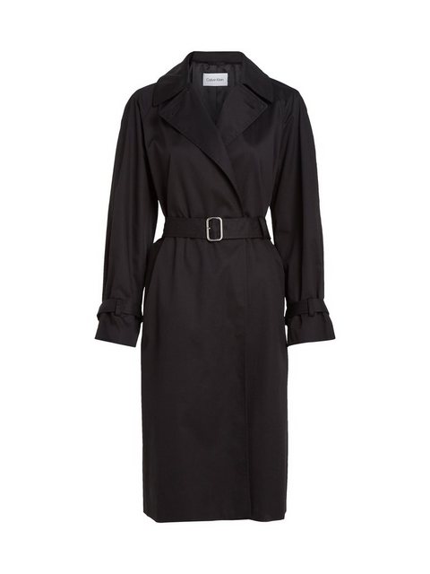 Calvin Klein Outdoorjacke ESSENTIAL TRENCH COAT (Set, 2-St., mit Gürtel) mi günstig online kaufen