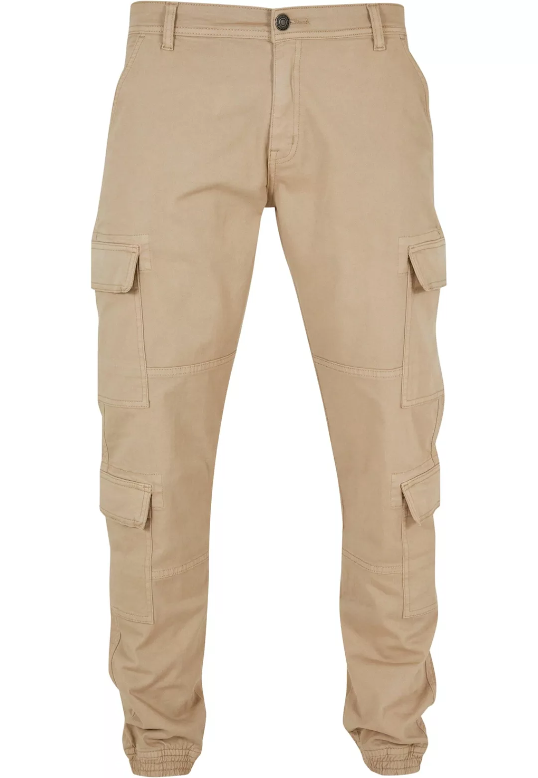 URBAN CLASSICS Stoffhose "Urban Classics Herren Double Cargo Twill Jogging günstig online kaufen