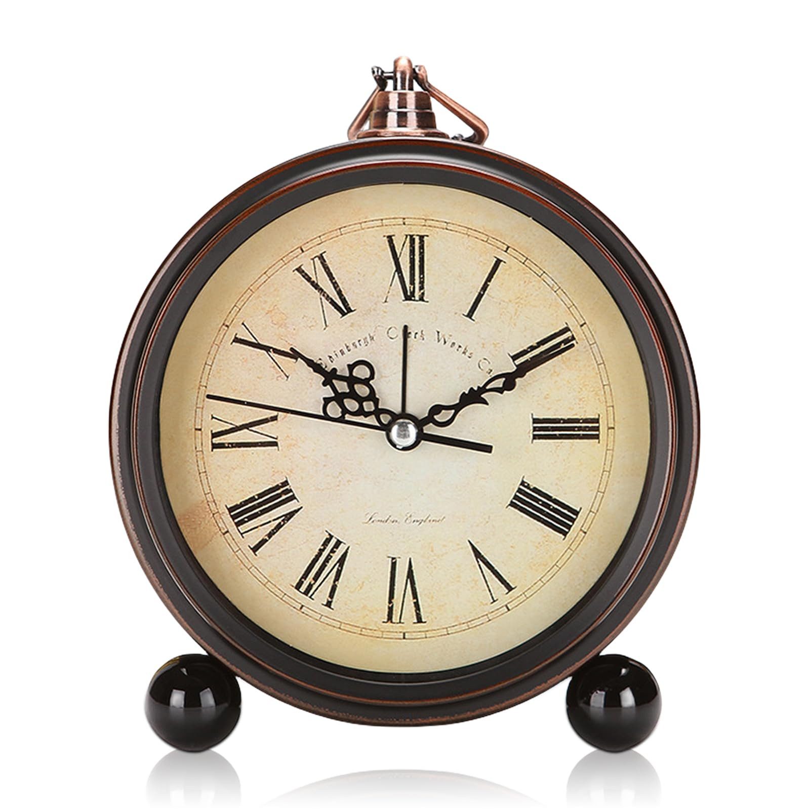BlingBin Tischuhr wecker Retro Silent Tischuhr günstig online kaufen