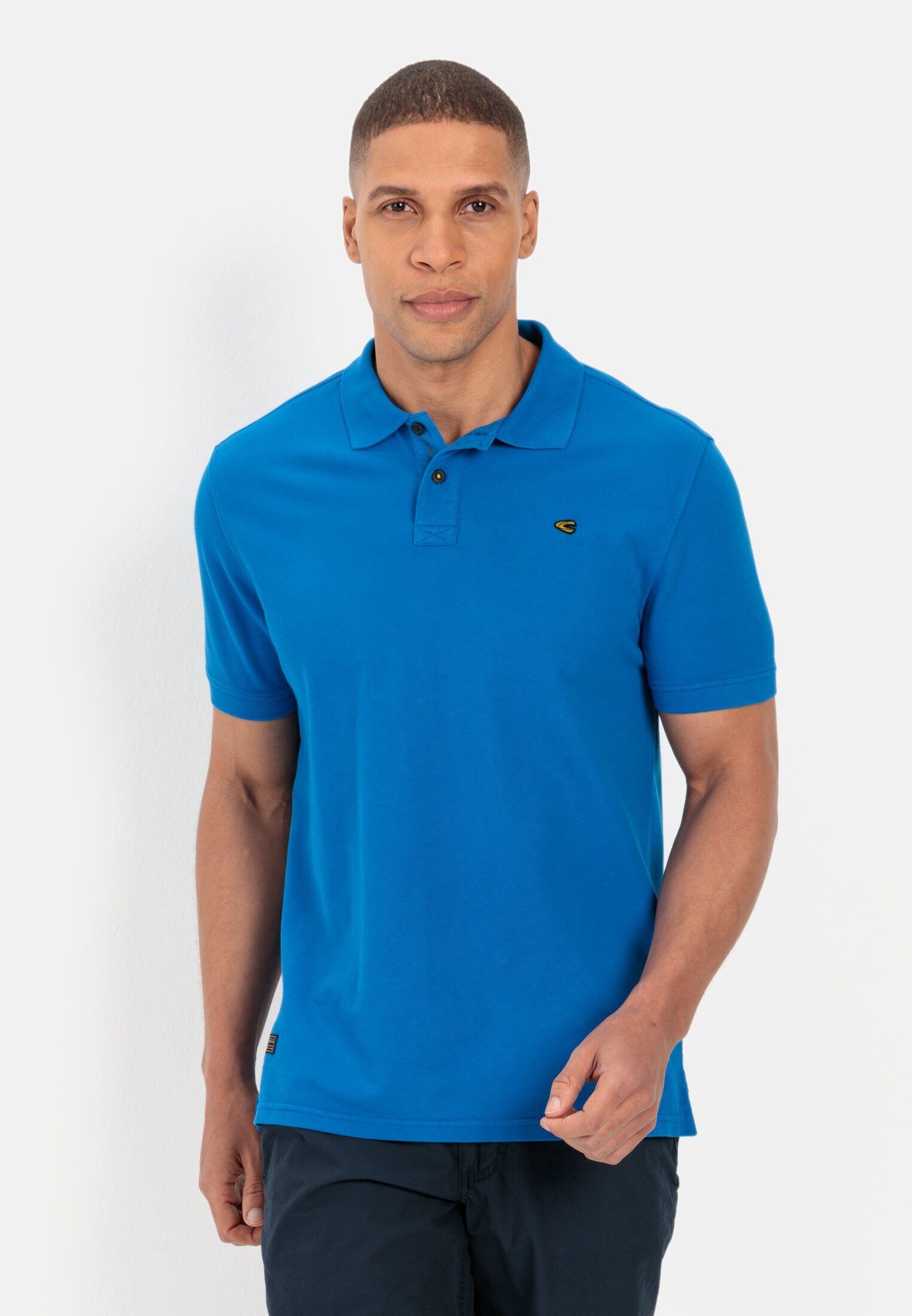 camel active Poloshirt aus zertifiziertem Organic günstig online kaufen