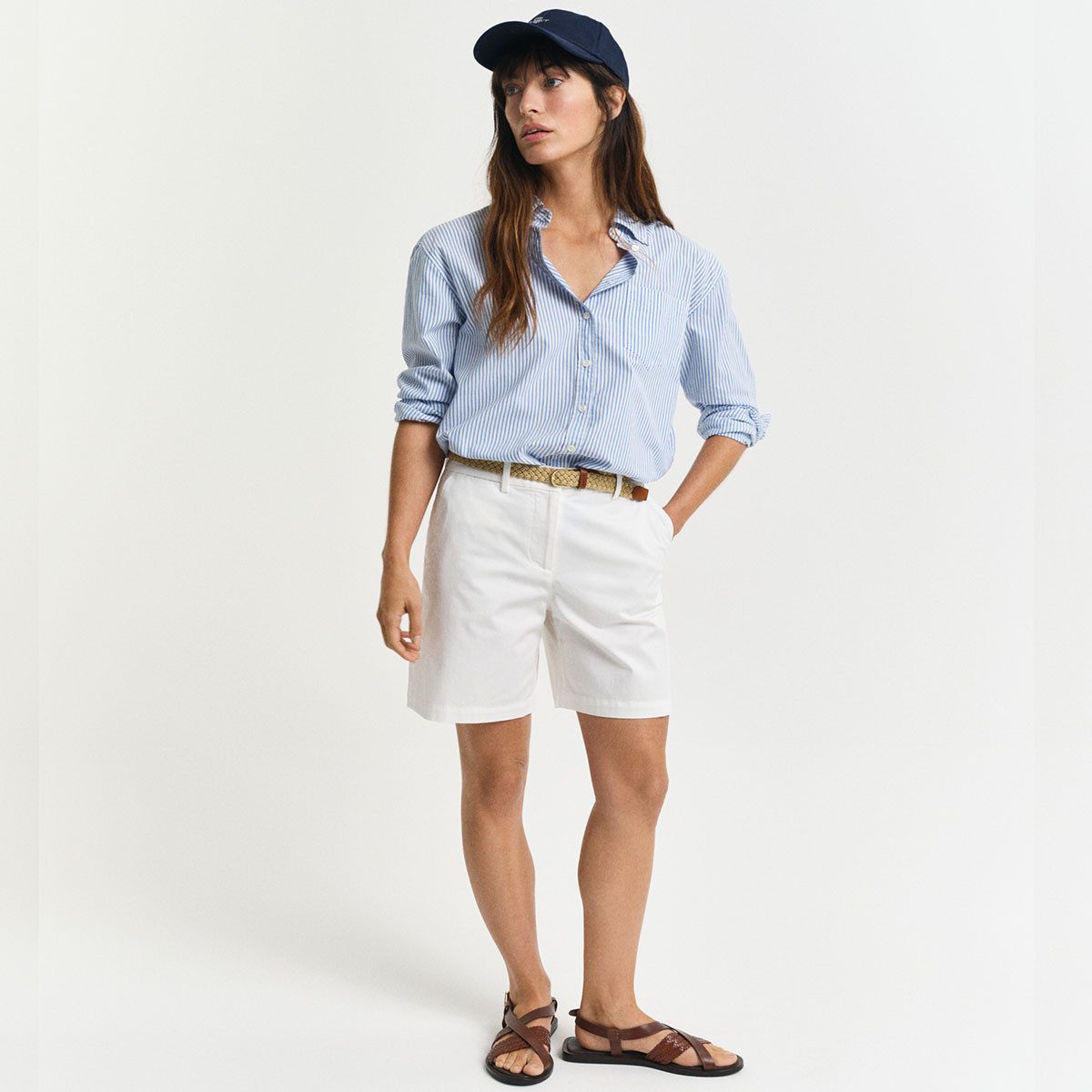 Gant Chinoshorts 4020119 Damen Chinoshorts mittelschwerem günstig online kaufen