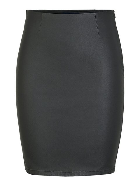 pieces Lederimitatrock PCPARO HW COATED SKIRT/NOOS BC günstig online kaufen