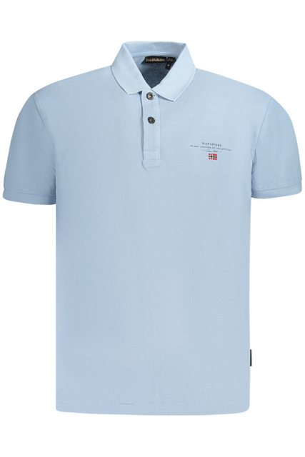 Napapijri Poloshirt Herren Kurzarm-Polohemd Blau - Bequemes Design mit günstig online kaufen