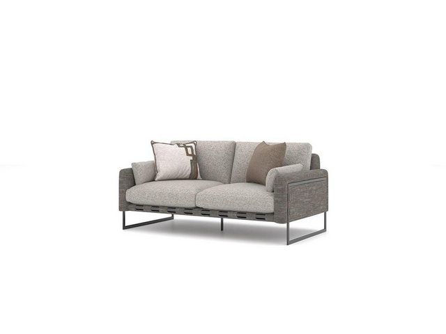 Xlmoebel Sofa Exklusives Zweisitzer-Sofa Textil-Polstermöbel Moderne, Herge günstig online kaufen