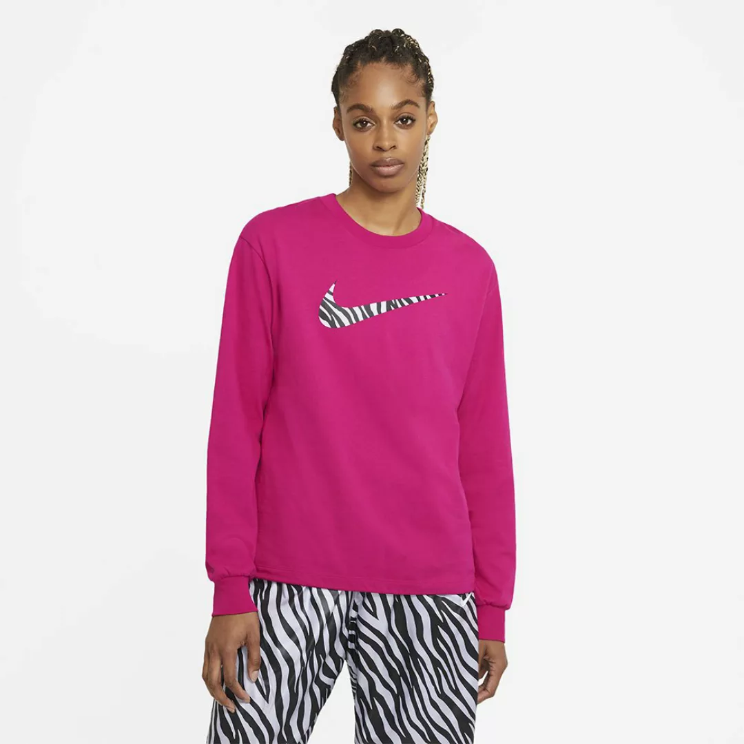 Nike Sportswear Icon Clash Langarm-t-shirt S Fireberry / Purple Chalk günstig online kaufen