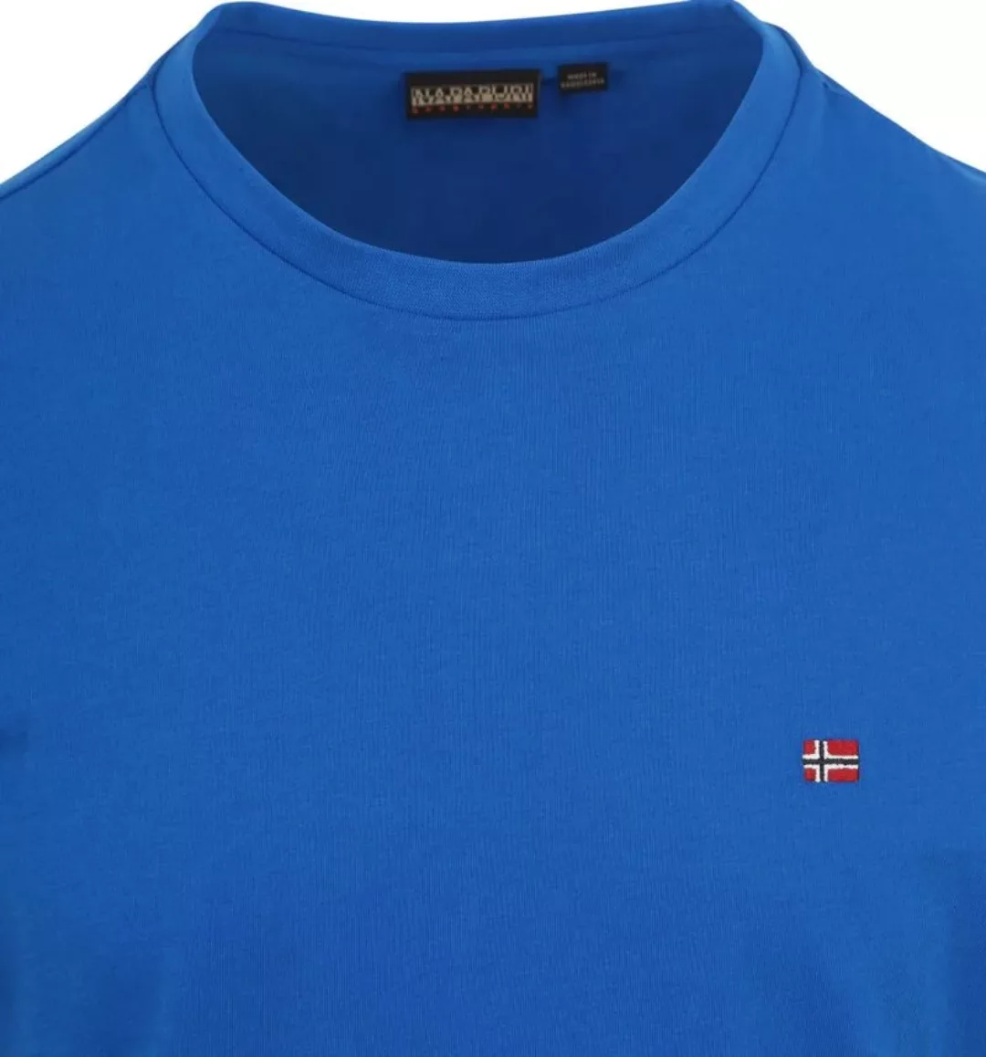 Napapijri Salis T-shirt Kobaltblau - Größe XXL günstig online kaufen